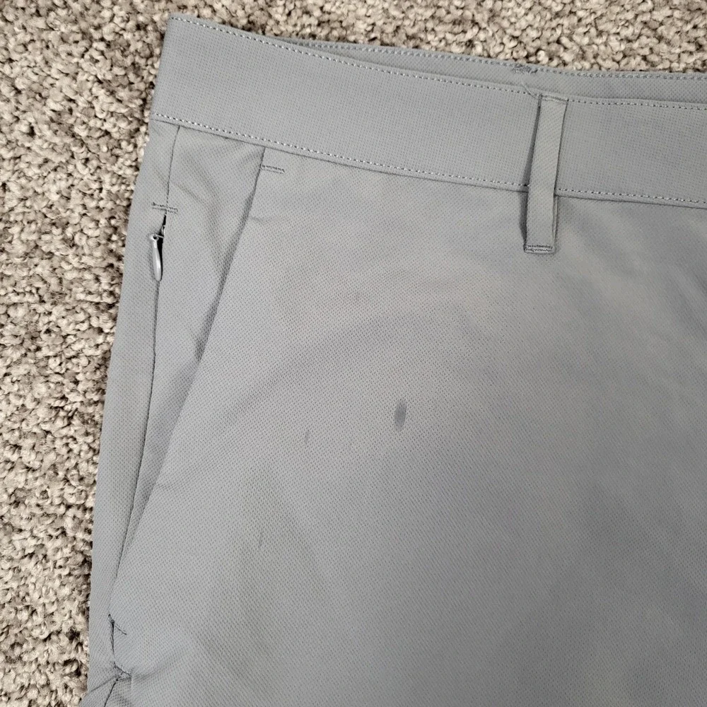 Banana Republic Chino Pants Mens 40x32 Gray Good Core Temp Performance Stretch